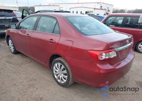 2013 Toyota Corolla Base из США, поврежденный, VIN 5YFBU4EE7DP092387